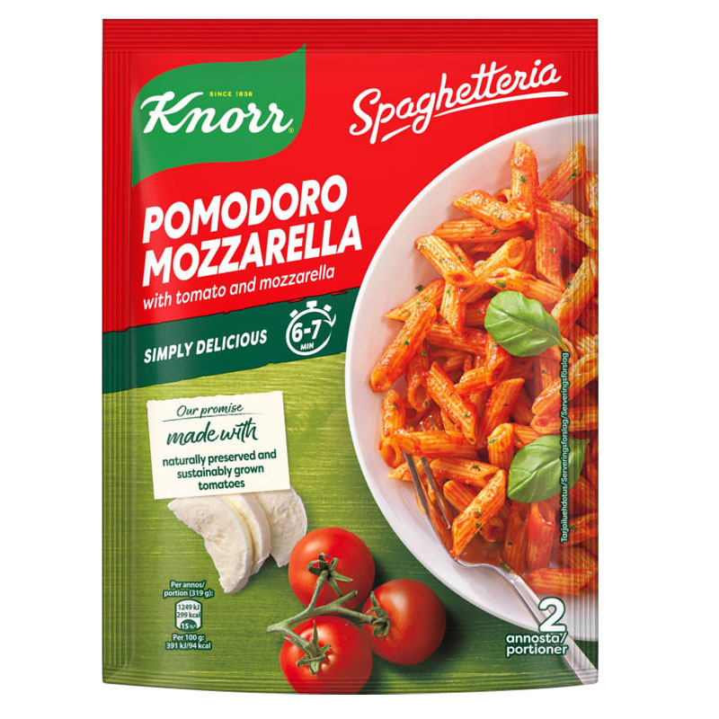 Knorr Spaghetteria Mozzarella 163 g 